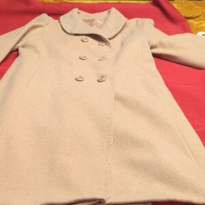 Allegra K Women's Cream Trench Coat